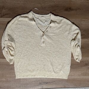 ILLA ILLA Cream Knit Sweater